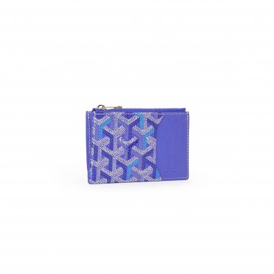 GOYARD BOURBON ZIPPED CARD HOLDER MULTICOLOURED BOURBOPMLTY73CL21P (12.5*8.4*1cm)